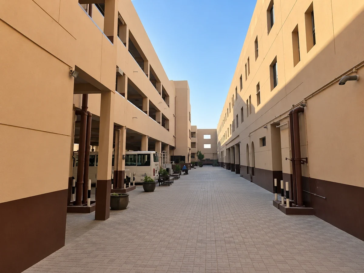 Evolve Labour Camp, Al Quoz